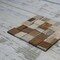 Ekena Millwork Heritage Boat Wood Mosaic Wall Tile, Natural Finish, 11 7/8"W x 11 7/8"H x 1/2"P WPW12X12HTMENA - alternate 4